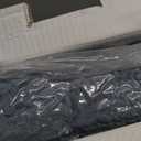 EVERGRACEHOME Chunky Chenille Knit Throw Blanket for Couch, Soft Luxurious Moss Stitch Blankets for Bed, Cozy Decorative Farmhouse Knitted Throws for Sofa, Stormy Blue, 50" x 60"