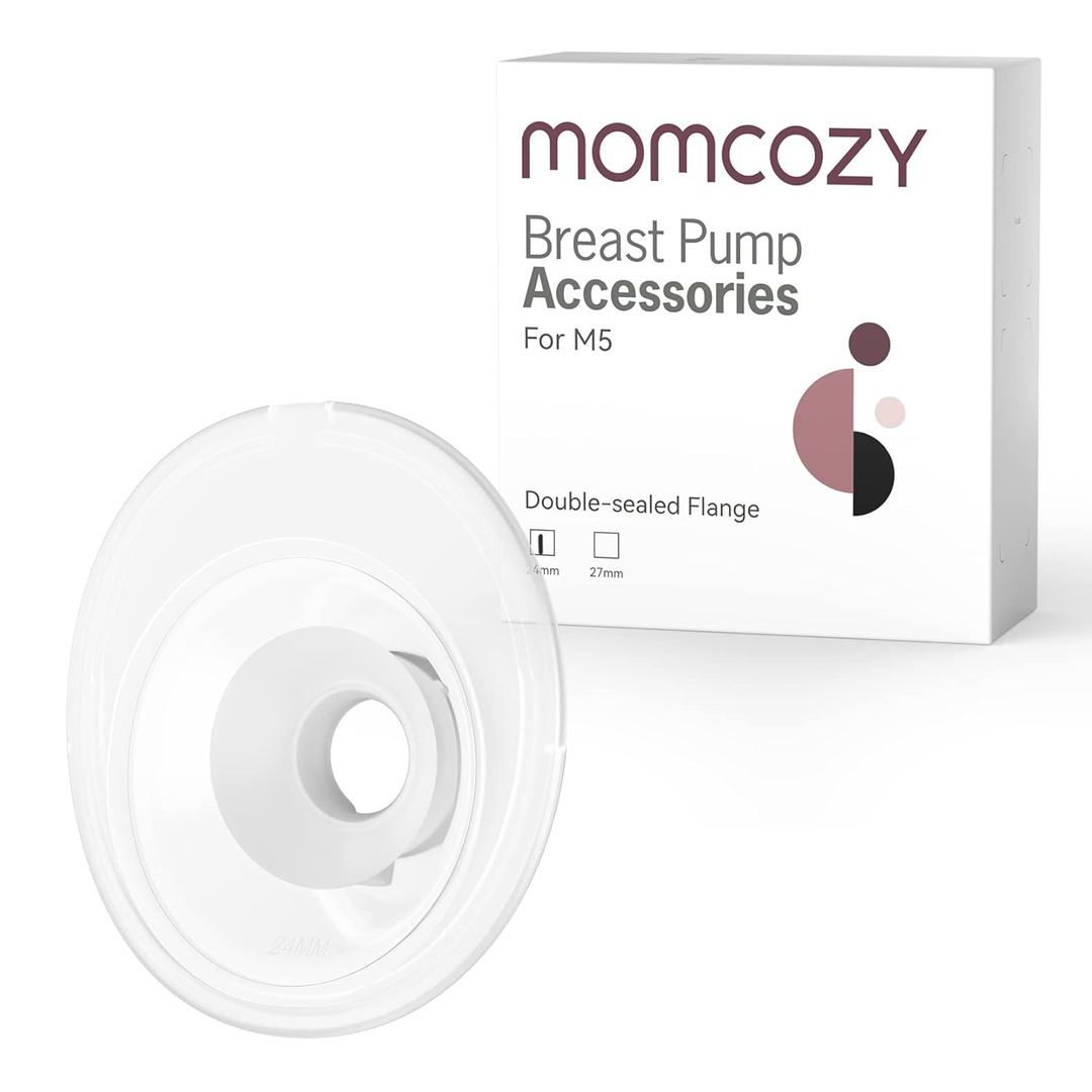 Momcozy Double-Sealed Flange 24mm Compatible with Momcozy M5