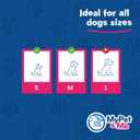 2 x My Pet & Me - Dog Tennis Balls - 2.5-Inch | Soft, Lightweight Balls for Fetch, Teething & Moderate Play | Indoor & Outdoor Dog Toys for Puppies & Small to Medium Dogs (3 Pack)