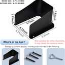 Doorbell Rain Cover Large Metal Access Control Cover Protector Camera Video Doorbell Cold Rolled Steel Shell Outdoor Keypad Shield