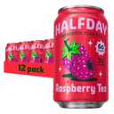 Halfday Raspberry Ready To Drink Iced Tea, 12 Fluid Ounce (Pack of 12) (EXP 05/11/28)