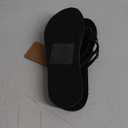 Zeroxposur Brushed Eva Flip Flop Black, Size: 6