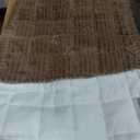 Smiry Couch Cover for Dogs Washable, Non Slip Fuzzy Pet Couch Covers for 3 Cushion Sofa Pet Friendly, Thick Soft Sofa Slipcovers Cushion Protector (Brown, 23.6" x 47")