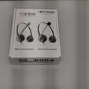 Wantek USB & 3.5mm Headset with Mic for PC/Laptop,Wired Headset with Noise-Cancelling Microphone & Audio Controls Perfect for Home Office Online Class Skype Zoom Call Center Webinar,All Day Comfort