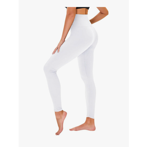 High Waisted Leggings for Women - No See Through Tummy Control Cycling Workout Yoga Pants with Pockets Reg & Plus