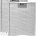 2Pcs Universal 12-5/9" x 10-1/5" Range Hood Charcoal Filter