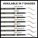 L'Oreal Paris Makeup Brow Stylist Definer Waterproof Eyebrow Pencil, Ultra-Fine Mechanical Pencil, Draws Tiny Brow Hairs and Fills in Sparse Areas and Gaps, Dark Blonde, 0.003 Ounce (Pack of 2)