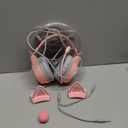 Lightweight Gaming Headset with Detachable Cat Ears, RGB Lighting, Wired Over Ear Headphones with Mic for PC, PS4, PS5, Switch, Stereo Surround Sound, Self-Adjusting Headband