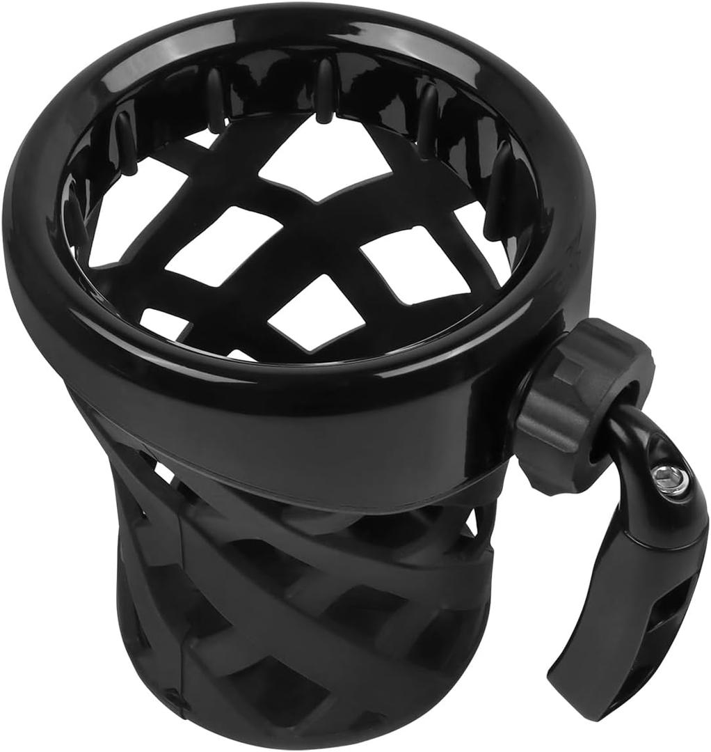 Motorcycle Drink Cup Holder Handlebar Cup Mount Replacement for Honda Goldwing 1800 GL1800 F6B 2001-2023 Water Bottle Holder(Black, 138MM/5.4" Height)