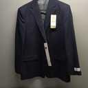 J.M. Haggar Premium Stretch Classic Fit Suit Separates - Pants & Jackets (48, Dark Navy Solid)