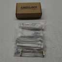 10 Pack 5 Inch(128mm) Cabinet Pulls Square Champagne Bronze Kitchen Cabinet Handles Kitchen Cabinet Hardware Gold Drawer Pulls for Dresser Cupboard Wardrobe