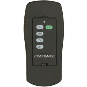 Craftmade 3 Speed Universal Smart WiFi Fan Control - Voice Activation Compatible with Alexa, Google Assistant, Samsung Things, and iOS or Android App, White