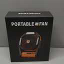 Portable Rechargeable Fan, 20000mAh Cordless Battery Powered Camping Tent Fans with SOS & LED Lantern, Small USB C Operated Outdoor Ventiladores for Travel Camp Fishing Office Home Essentials (Pink) (Large)