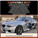 Carbon Fiber Mirror Cover Caps Rearview Side Mirror Covers Compatible with BMW F20 F21 F22 F30 F31 F32 F36 F87 E84 GT 3GT X1 M2 M3-1Pair