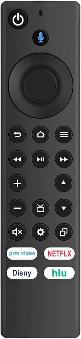 Universal CT-RC1US-21 Replace Voice Remote Control fit for Toshiba TV 32LF221U21 43LF421U21 43LF621U21 50LF621U21 TF-32A710U21 TF-43A810U21 50LF711U20 55LF711U20 65LF711U20 32LF221U19 49LF421U19
