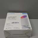 SUNVIE Smart Floor Can Light 5W RGBW Color Changing Up Lights Indoor with Timer 2700K-6500K Floor Spotlight Dimmable Uplighting Indoor Uplights for Plant Corner, APP Control Alexa & Google Home, 2PCS (White)