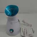 NanoSteamer Large 3-in-1 Nano Ionic Facial Steamer with Precise Temp Control - Humidifier - Unclogs Pores - Blackheads - Spa Quality - Bonus 5 Piece Stainless Steel Skin Kit (Teal)