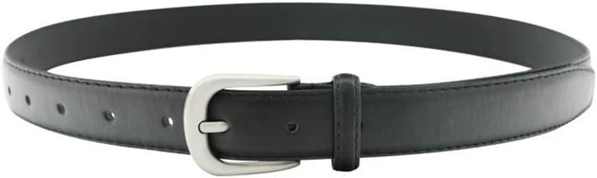 EMMIOL Y2K Belt for Women Star Studded Belt Vintage Gothic Grunge Punk Rock PU Leather Waistband (Fit Waist:26''-35'', Elegant Black)