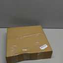 White Lamp shade, Drum Lamp Shade for Table Lamps Floor Lamp, 13" Top X 13" Bottom X 10" High White Large Line Fabric Lamp Shade, Easy Assembly Replacement Lampshade