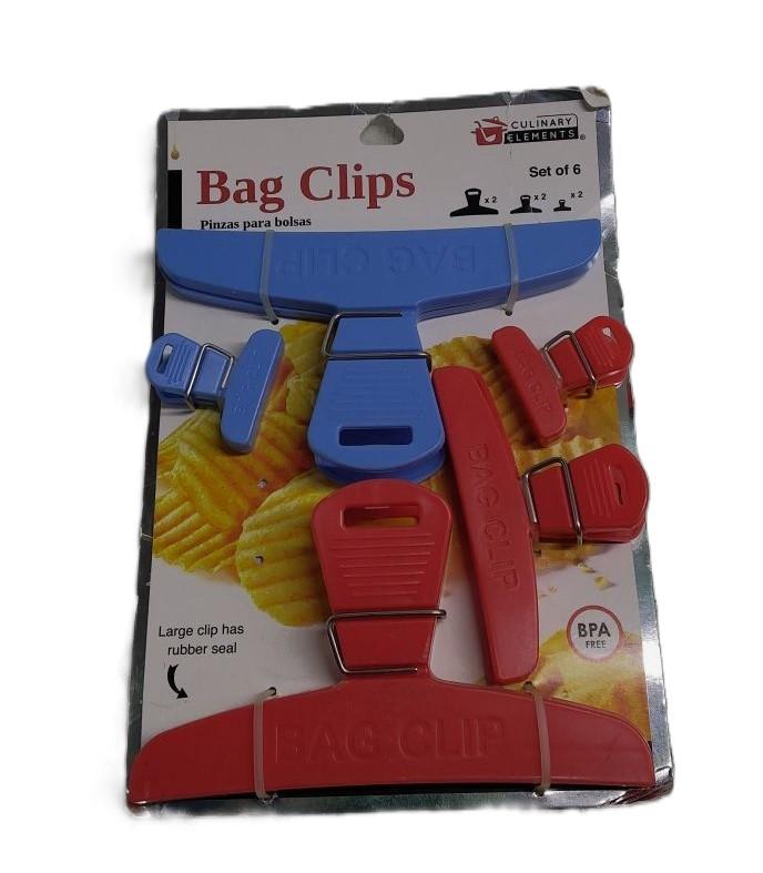Culinary Elements Bag Clips Set of 5