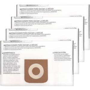 CMXZVBE38749 Vacuum Bags Replacement for CRAFTSMAN 16-20 Gallon Wet/Dry Shop Vac Dust Bags CMXEVBE17595, CMXEVBE17596, Part# 38749-4Pack