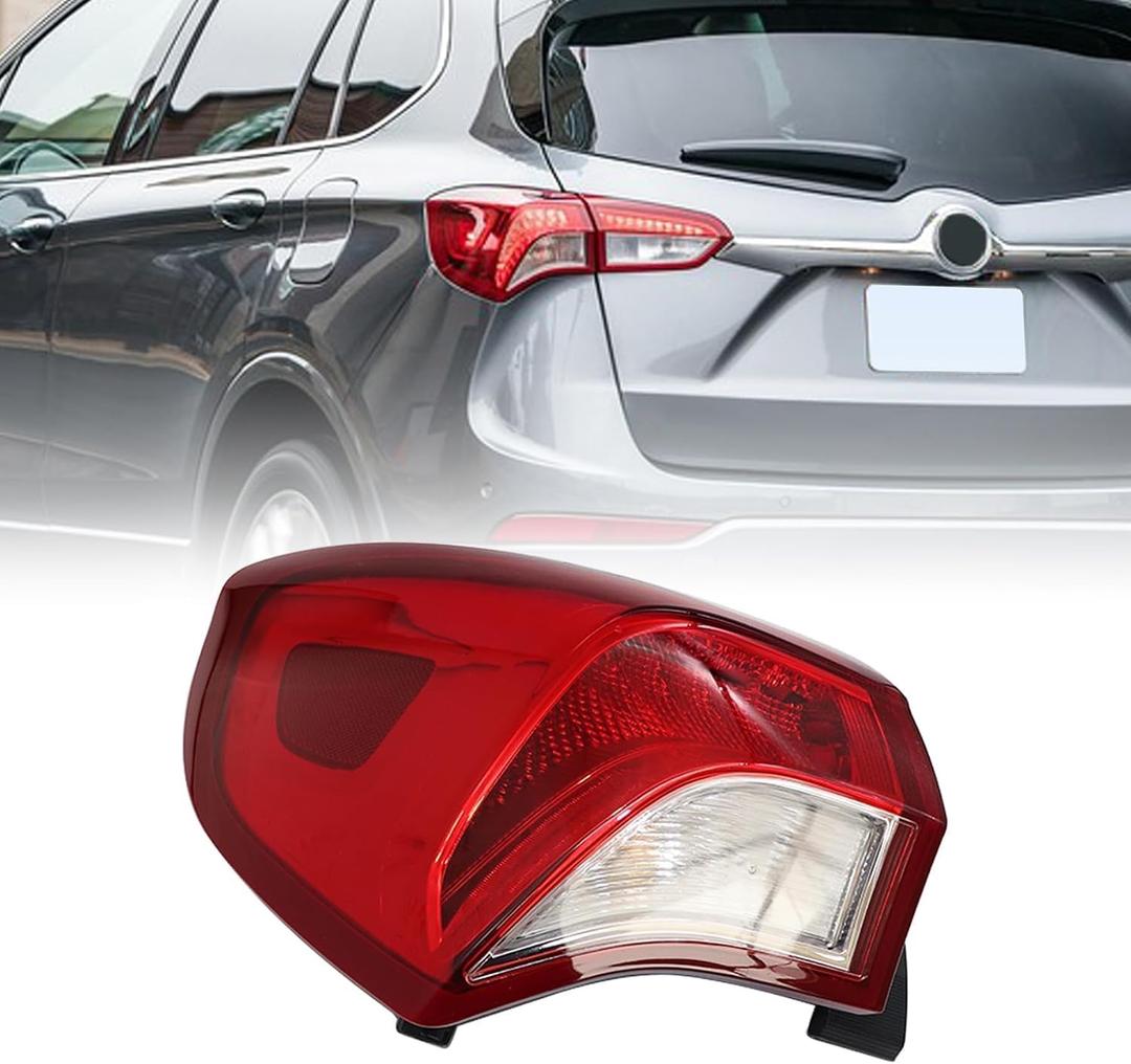 XQSMWF Left Driver Side Outer Tail Light Brake Lamp Stop Compatible With Buick Envision 2019 2020 replace 84448647 84382231