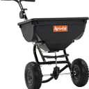 Agri-Fab 45-0531-AMZ 85lb Push Deluxe Broadcast Spreader for Seed,Fertilizer; Walk Behind with Easy to use Cable Control