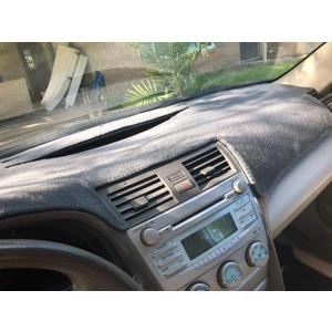 Auto Car Dashboard Dash Board Cover Mat Fit for Toyota Camry 2007-2011 (Camry 07-11, Gray) (Grey(Polyester Fiber))