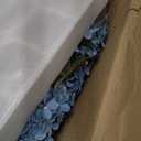 Hydrangea Flower in Mason Jars, 10 Set Floral Arrangements Table Centerpieces Decor Glass Flowers Vases for Home Party Wedding Bridal Shower Graduation Boho Decorative(Blue)