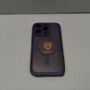 ImpactStrong Magnetic Guard Designed for iPhone 14 Pro Case [Camera Protection] [Military Grade Drop Tested] [Compatible with MagSafe] Slim Translucent Matte Phone Case (6.1") - Dark Purple