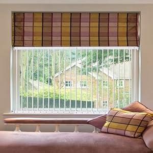 Window Safety Guards for Children,Adjustable 32.9"-94" Wide Window Guards Kids, Child Safety Guard Prevents Accidental Falls(Black, 3 Piece)