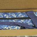 Jongyance American Mahjong Set with Blue Carrying Bag, 166 White Tiles, 4 All-in-One Rack/Pushers, Mahjong Tiles Set (Ma Jong, Mah-Jongg, Majiang), 5.1 x 21.2 x 10.6 inches