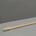Wooden Oval Closet Rod Polished Wood Wardrobe Closet Rod (39")