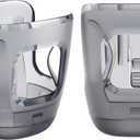 2 PCS Stroller Cup Holder Fits for UPPAbaby Vista/Vista V2/Vista V3/Cruz/Cruz V2/Cruz V3/Minu/Minu V2/Minu V3/Minu Duo, Holds Different Drink Sizes, One-Hand Quick Install/Remove, Folds with Stroller (Translucent)