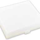 CalPalmy AP5609551 The Exact Replacement Compatible with 8 x 7 Bathroom Vent Fan Light Lens Cover Made from Heavy Duty Plastic, Right Angle (Upgraded Version)