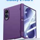  Samsung Galaxy Z Fold 8 Case Hinge & Full Body Protective for Z Fold8 for Galaxy Z Fold 8 Case Built-in Screen Protector & Hinge Protection & Hidden Kickstand Full Body Protective for Z Fold 8, Purple