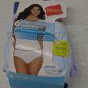 Hanes Women's Organic Cotton Panties Pack, ComfortSoft Underwear, 6-Pack (Colors May Vary) Size 10