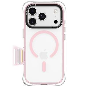 ORNARTO Air Case for iPhone 17 Pro Max Clear | Military-Grade Drop Protection | Camera Control Button | Compatible with MagSafe | Built-in Air Phone Cover - Pink