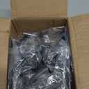 Non Slip Mattress Gaskets for Bed Frame, 6 pcs Mattress Holder in Place Gripper, Anti-Slip Baffle Fit for Metal Bed Frames, Easy to Installation Metal Pad Gripper, Black