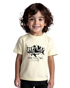 Toddler T-Shirts for Kids Baby Boy Girl Summer Graphic Tees Funny Animal Print Cute Cotton Clothes (150)