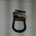 Kryptonite Evolution Mini-9 Bike U-Lock, Heavy Duty Anti-Theft Sold Secure Gold Bicycle U Lock, 14mm Shackle with Mounting Bracket and Keys, High Security Lock for E-Bike Scooter Road Mountain Bikes, 11.54 x 5.51 x 2.48 inches