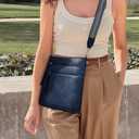 GEMIU Crossbody Bags for Women Vegan Leather Shoulder Bag with Multi Pocket, Adjustable Strap Purses