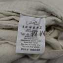Cotton Blended Hospital Patient Bath Blanket, Bed Bath Sheet, Lightweight Sheet Blankets, (Un Bleached, 70 x 90'')