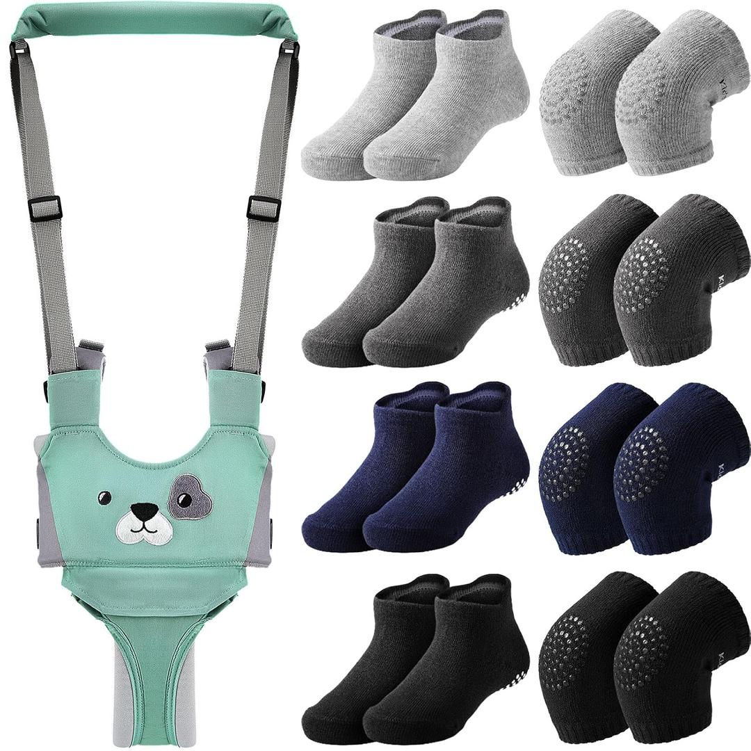 Panitay Handheld Baby Walking Harness Adjustable Toddler Walking Assistant Baby Walker Assistant Belt 7-24 Months Old