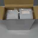 Chuangdi 20 Pcs Acrylic Display Risers, Clear Product Stand, Jewelry Display Riser Shelf Showcase Fixtures for Figure Dessert Cupcake Candy Action Showcase(Medium Set)