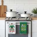 2 Pcs Ultra Soft Elf - Themed Dish Towels, Playful Seasonal Decor Absorbent Decorative Waffle Weave Bath Towel Kitchen Dish Guest Towels for Kitchens Homes Bathrooms Restaurant Hotel Cafe (Multicolor 339)