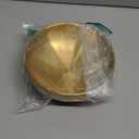 Large Decorative Key Bowl - Entryway Table Key Holder, Home Decor Catch All (Gold) (7.4 INCH Gold)