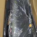 Snow Shovel with Wheels,Heavy Duty Steel Snow Shovel Pusher for Driveways,Sidewalks,3 Level Adjustable Handle and Angle Blade Push Plow