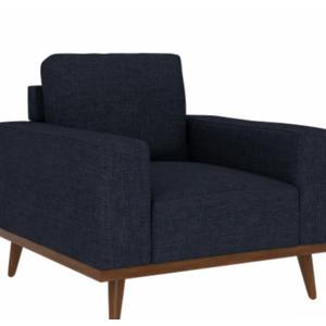 Emerald Home Furnishings Lakeview Presley Chair - Navy Blue