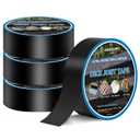 Joist Tape for Decking 2'' X 50',4 Rolls Weatherproof Butyl Tape for Decking,Butyl Sealant Tape,Deck Flashing Tape, Ideal for Wood Decks Beams Roof, Outdoor Construction Use